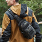 Tactical MOLLE Camping Chest Bag – Outdoor Hiking, Fishing, and Cycling Sling Pack