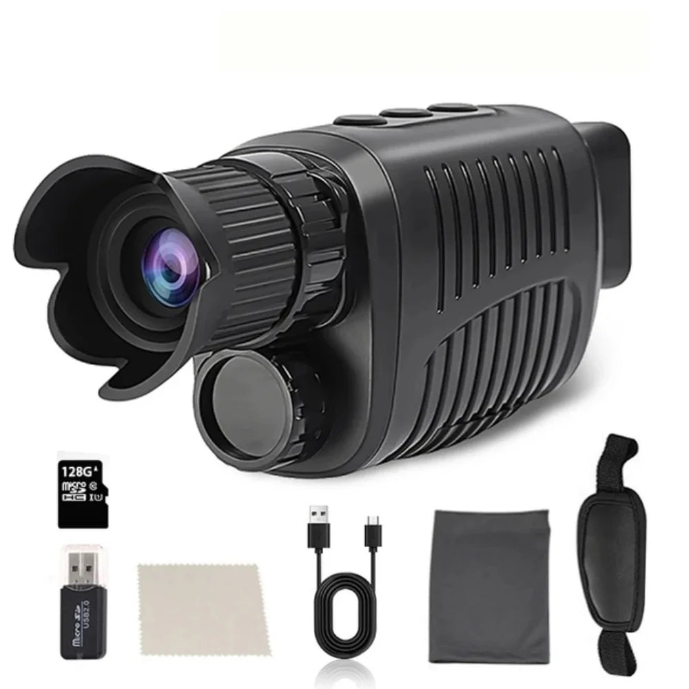 1080P HD Night Vision Monocular with 5X Zoom