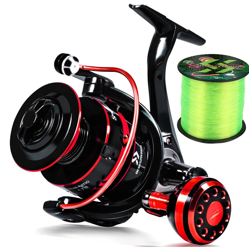 Sougayilang 12+1BB Spinning Reel with Free 500m Line