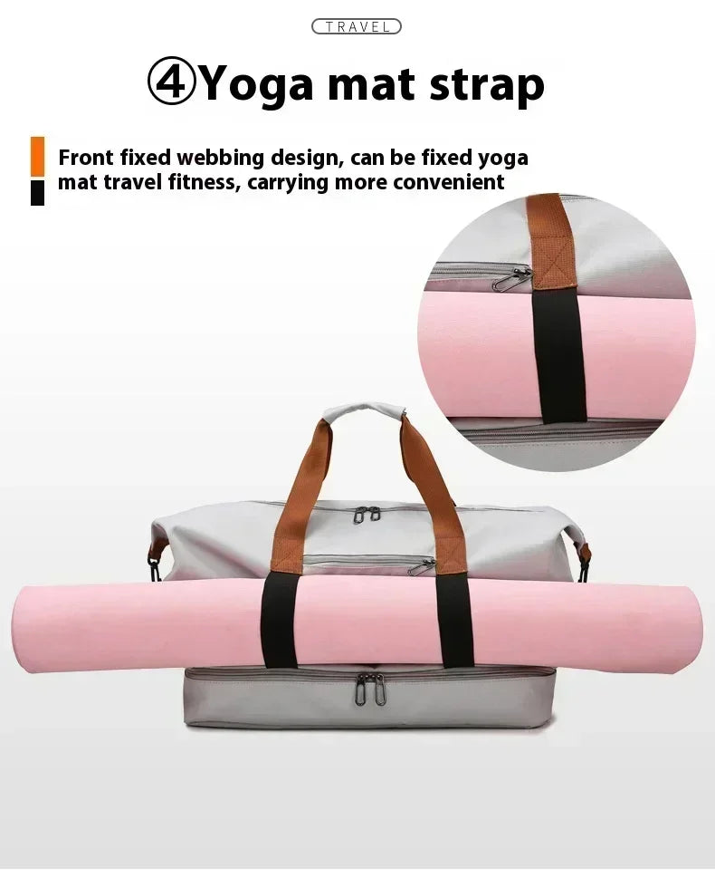 Large Capacity Waterproof Travel Gym Bag