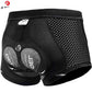 X-TIGER Men’s Cycling Underwear Shorts – 5D Gel Padded, Breathable & Non-Slip