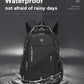 2024 Waterproof Laptop Backpack – 17/20 Inch Airplane Travel & School Bag