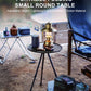 WESTTUNE Ultralight Folding Camping Table with Light Stand