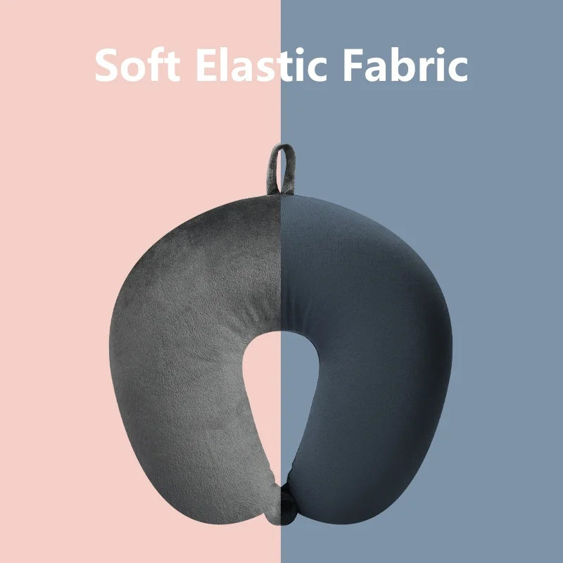 Car Neck Pillow – 1PC Soft Travel Pillow with Foam Particles
