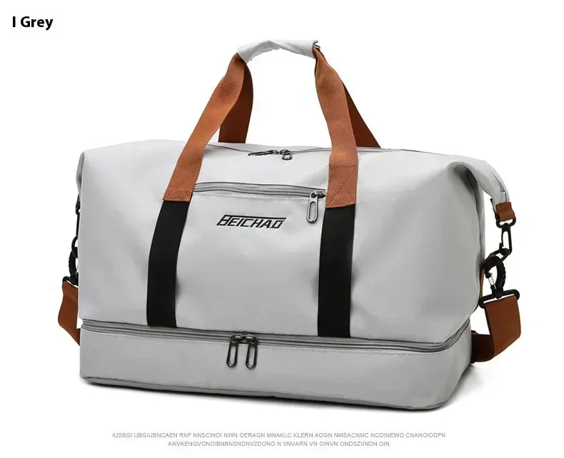 Large Capacity Waterproof Travel Gym Bag
