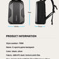 17.3" Hard Shell Laptop Backpack – Waterproof Business & E-Sports Bag