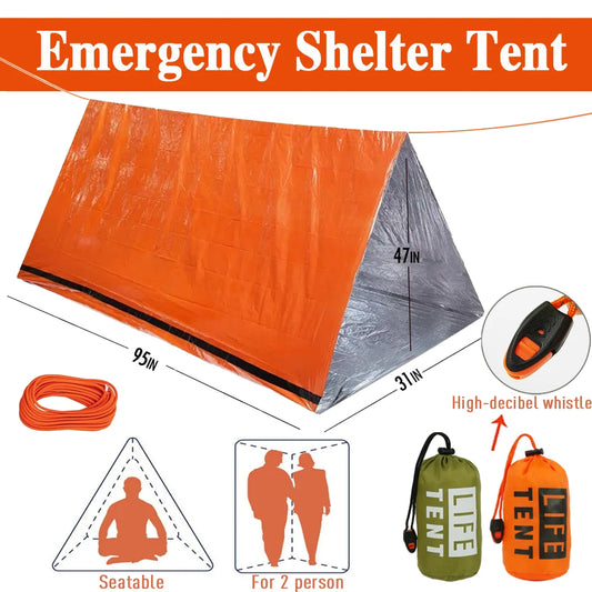2-Person Emergency Waterproof Tent