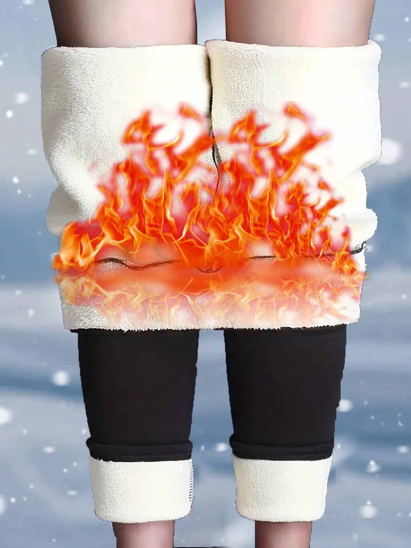 Super Warm Winter Leatherlabel Leggings