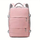 Large-Capacity Multifunction Travel Backpack with Shoe Storage