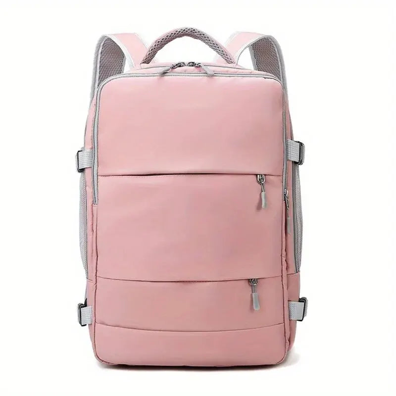 Large-Capacity Multifunction Travel Backpack with Shoe Storage