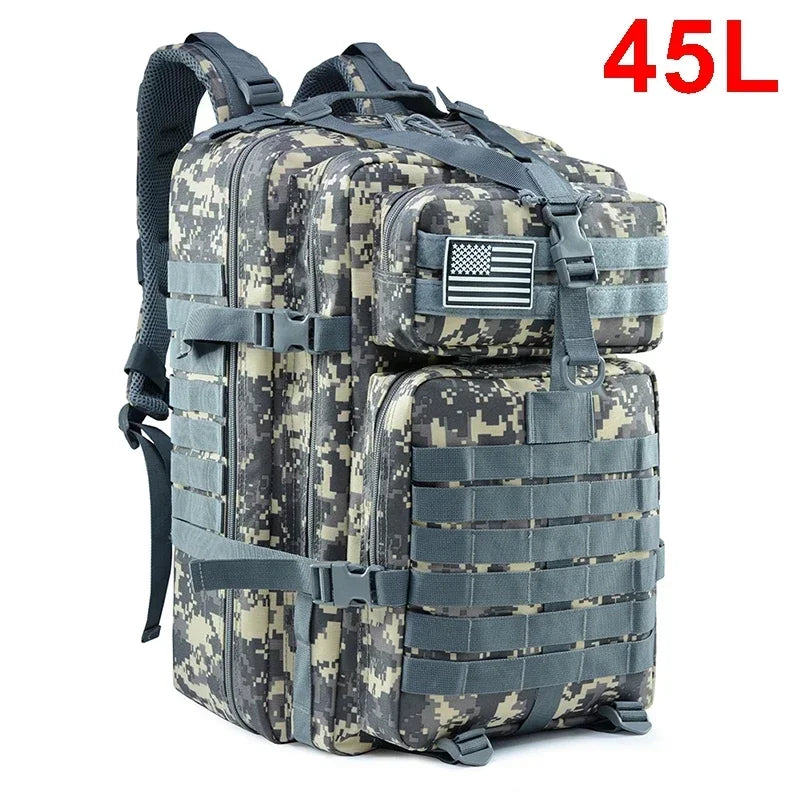 QT&QY 30L/50L Tactical Backpack – Outdoor Survival & Assault Pack