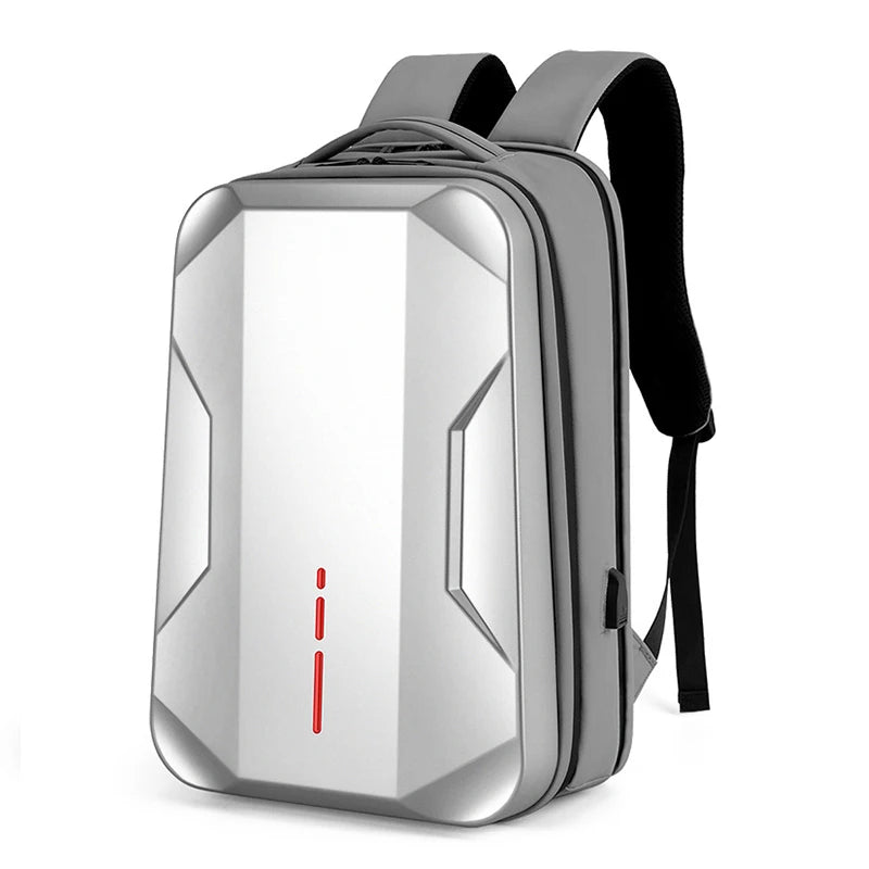 17.3" Hard Shell Laptop Backpack – Waterproof Business & E-Sports Bag