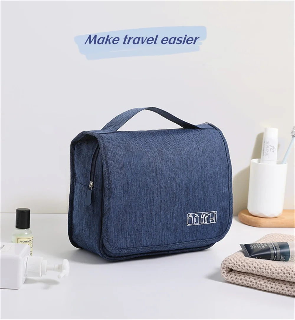 Hanging Travel Toiletry Bag - Waterproof & Large Capacity