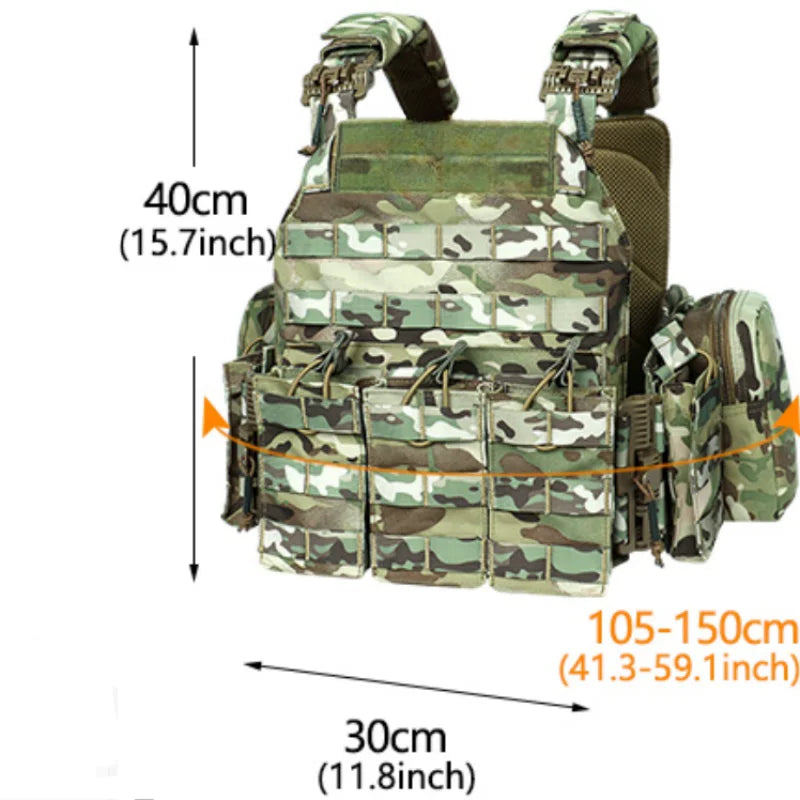 Full Camo Plate Carrier