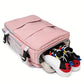 Large-Capacity Multifunction Travel Backpack with Shoe Storage