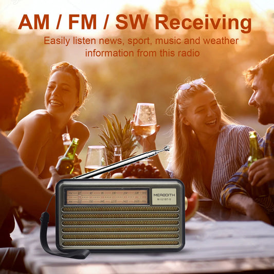 M-521BTS Multi-Function Solar Radio