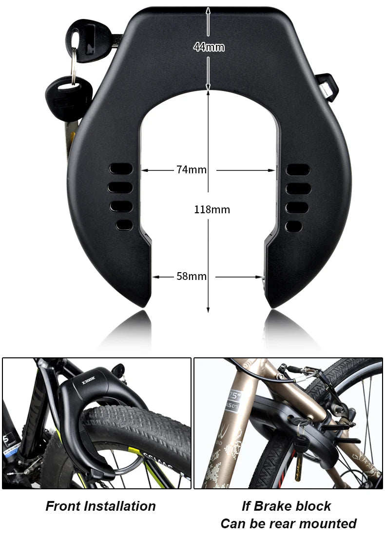 ETOOK Bike Horseshoe Lock