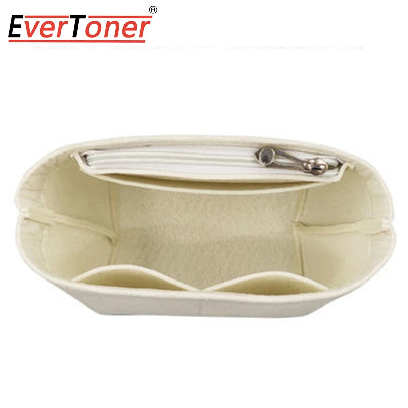 EverToner Felt Bag Organizer for Longchamp LE PLIAGE CUIR Top Handle Bag XS