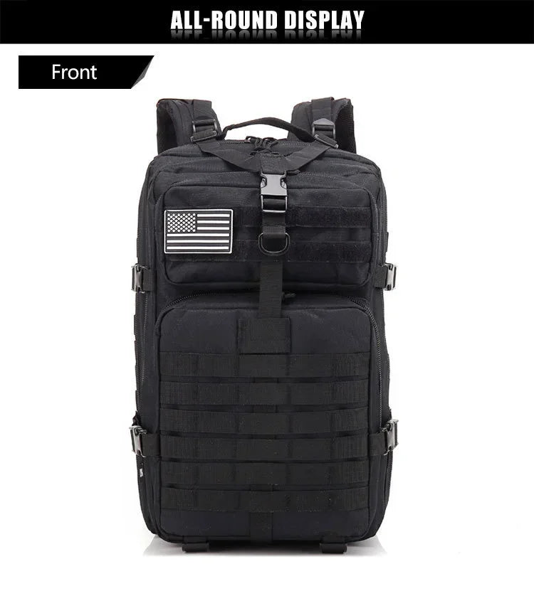 QT&QY 30L/50L Tactical Backpack – Outdoor Survival & Assault Pack