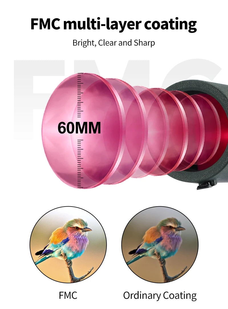 25-75x60 Zoom Spotting Scope