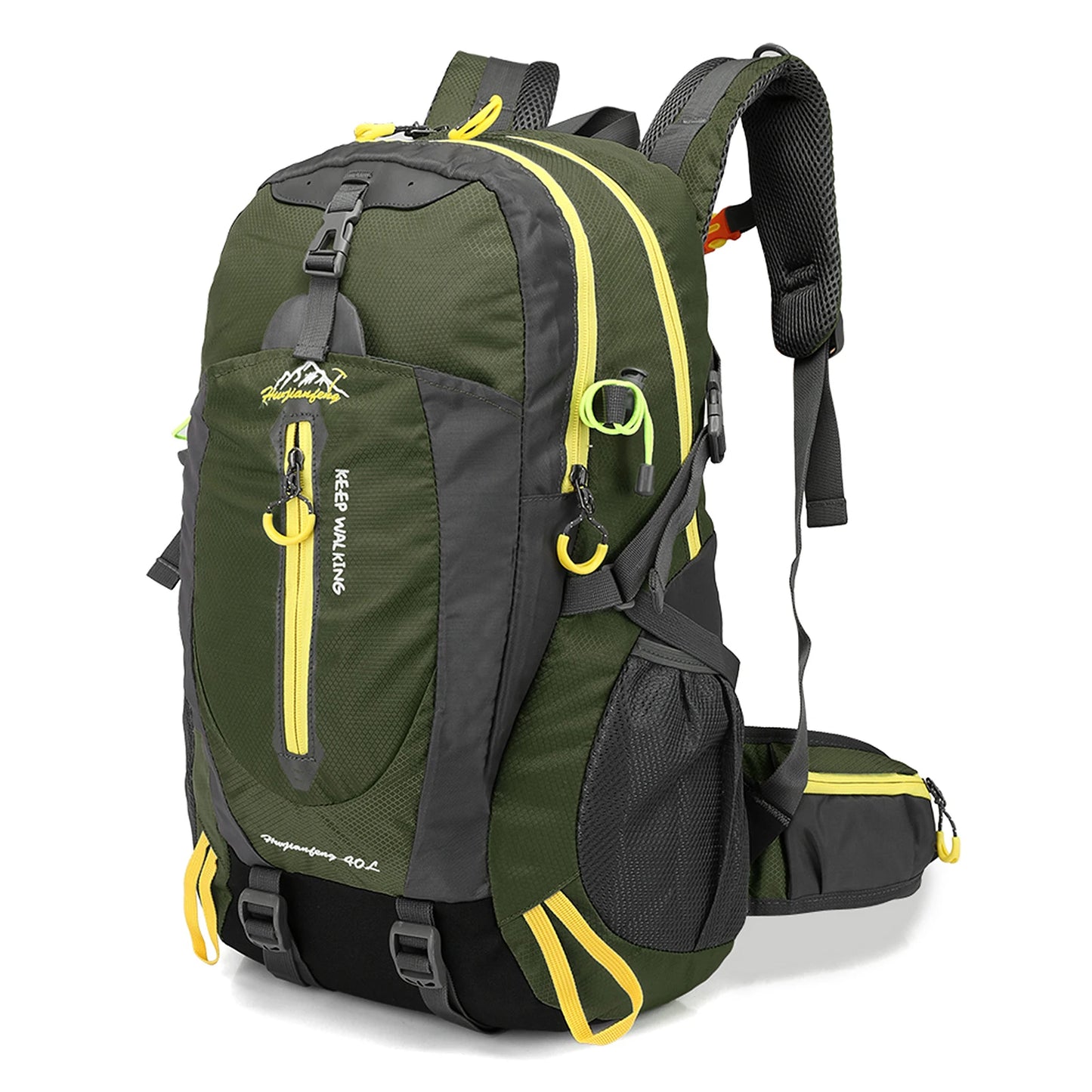 40L Water-Resistant Travel Backpack – Hiking, Camping, and Trekking Daypack for Men & Women