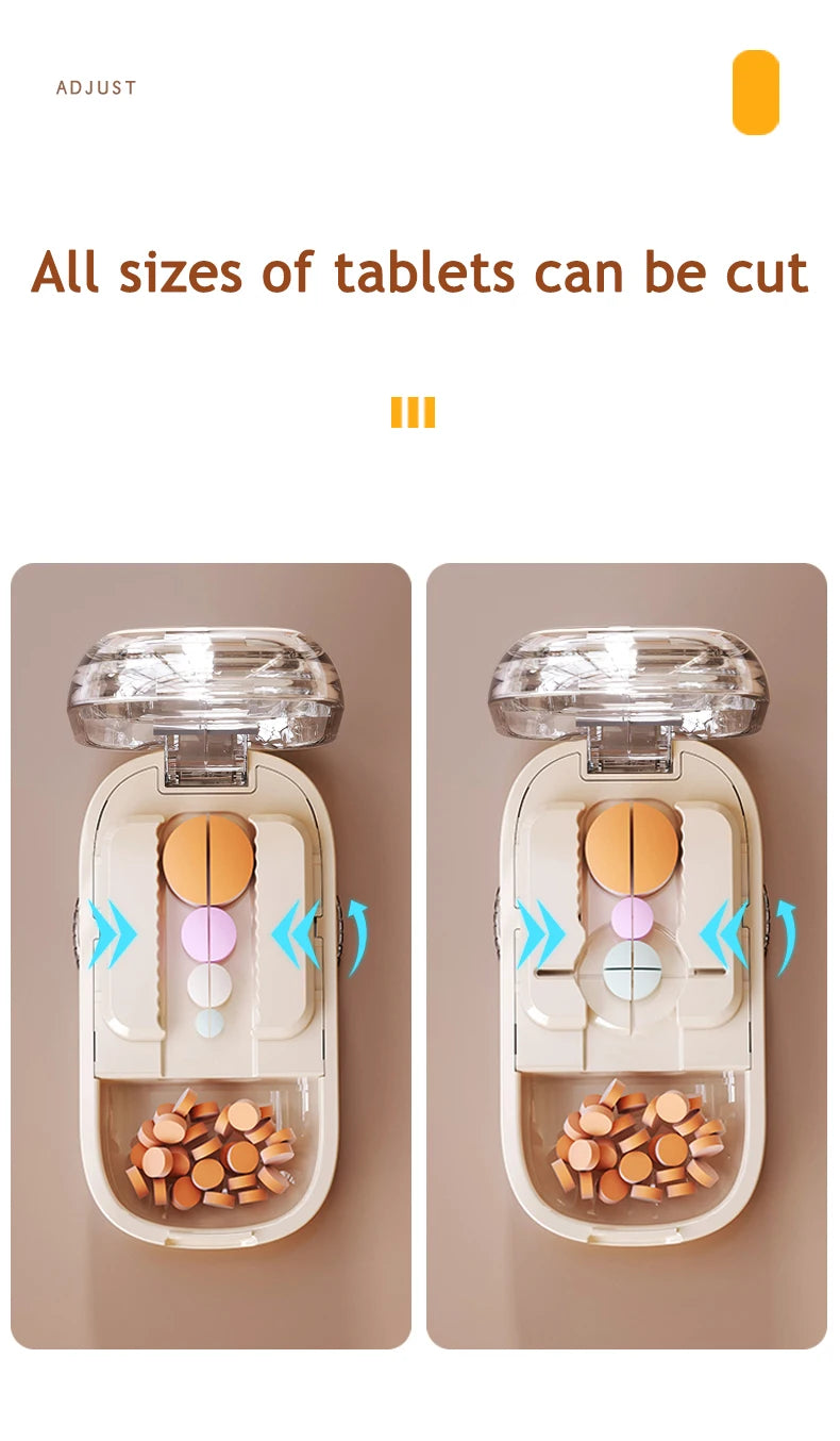 Quartering Pill Cutter Storage Box