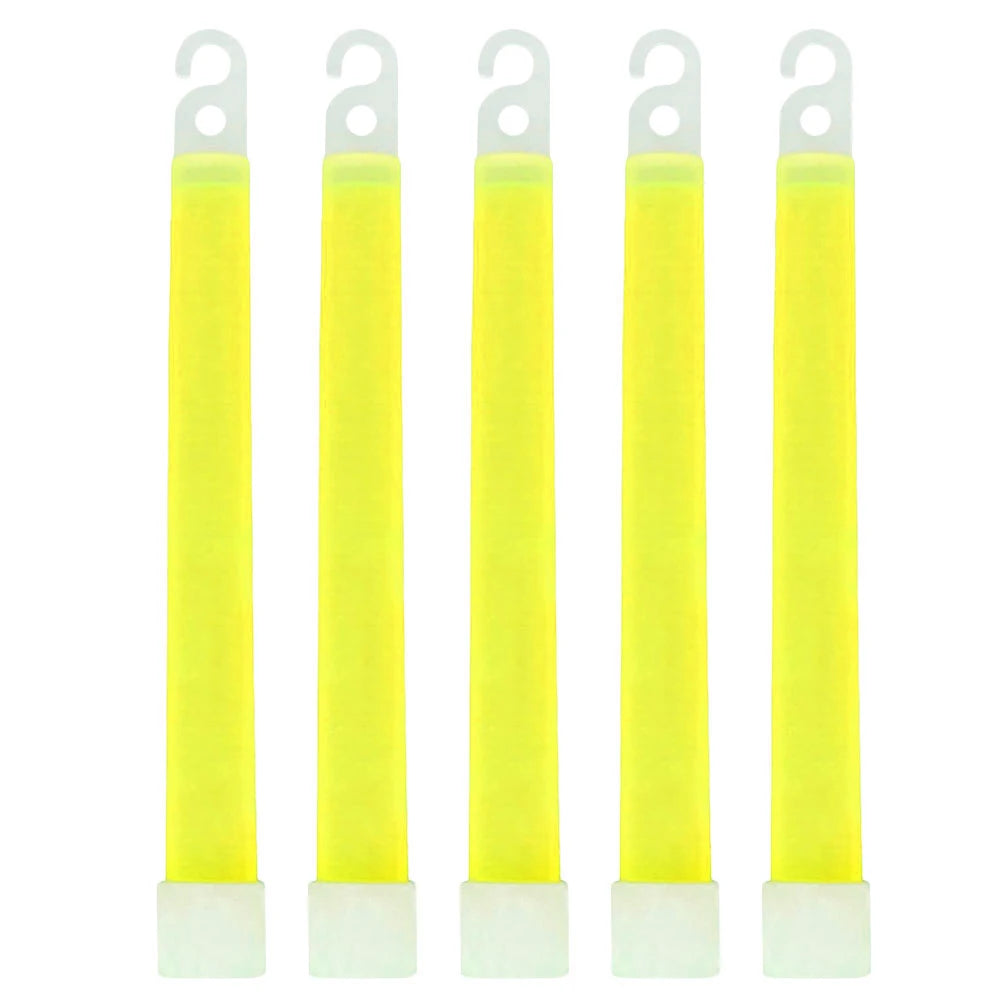 50-5pcs 6 Inch Survival Glow Light Sticks