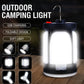 High Power Solar LED Camping Lantern Rechargeable 4500mAh 1000LM Emergency Power Bank