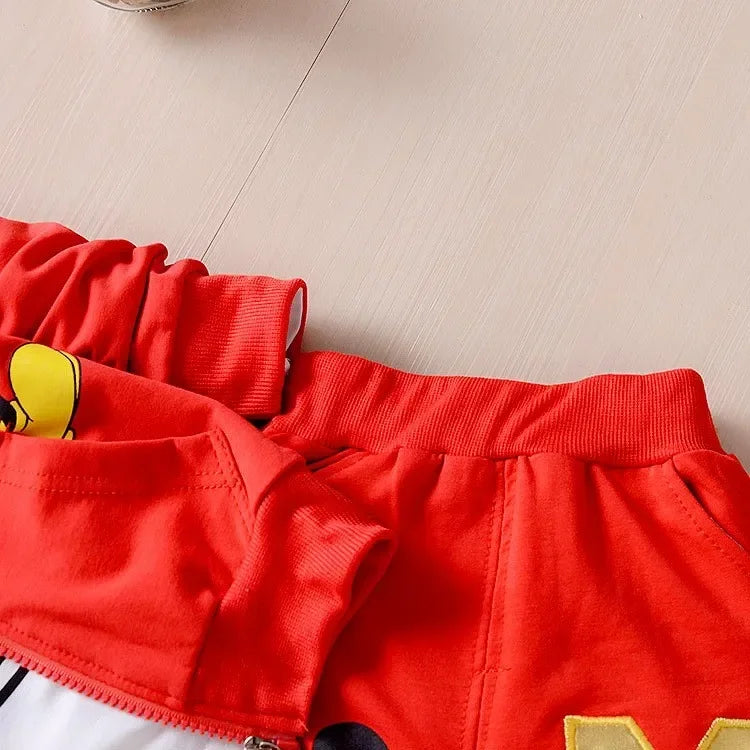 Boys Mickey 3PCS Casual Sportswear Set