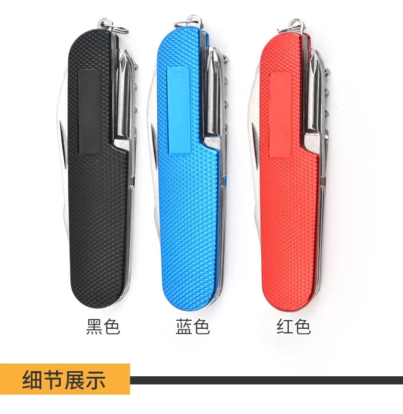 Multifunctional Swiss Folding Knife