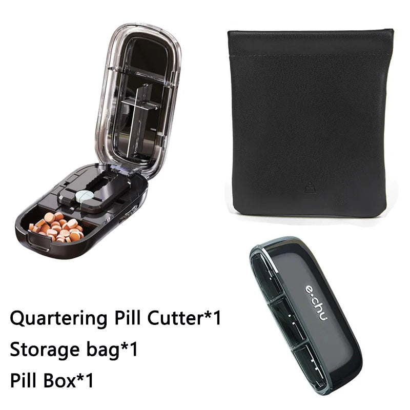 Quartering Pill Cutter Storage Box