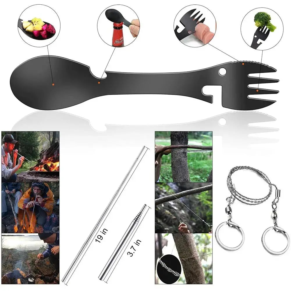 Professional Tactical Survival Kit – Emergency & Camping Gear