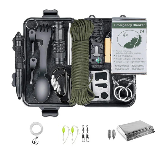 Professional Tactical Survival Kit – Emergency & Camping Gear