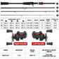 Sougayilang Carbon Fiber Fishing Combo