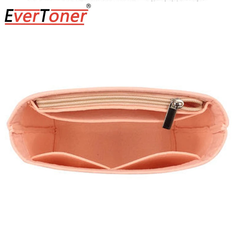 EverToner Felt Bag Organizer for Longchamp LE PLIAGE CUIR Top Handle Bag XS