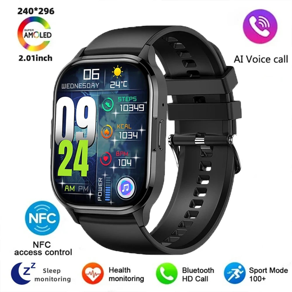 2024 Couple Bluetooth Smartwatch – Fitness & Calls