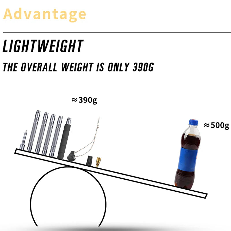 Trekking Pole Multifunctional Aluminum Walking Sticks