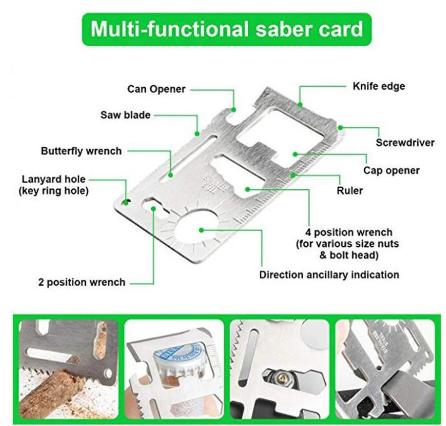 Professional Tactical Survival Kit – Emergency & Camping Gear