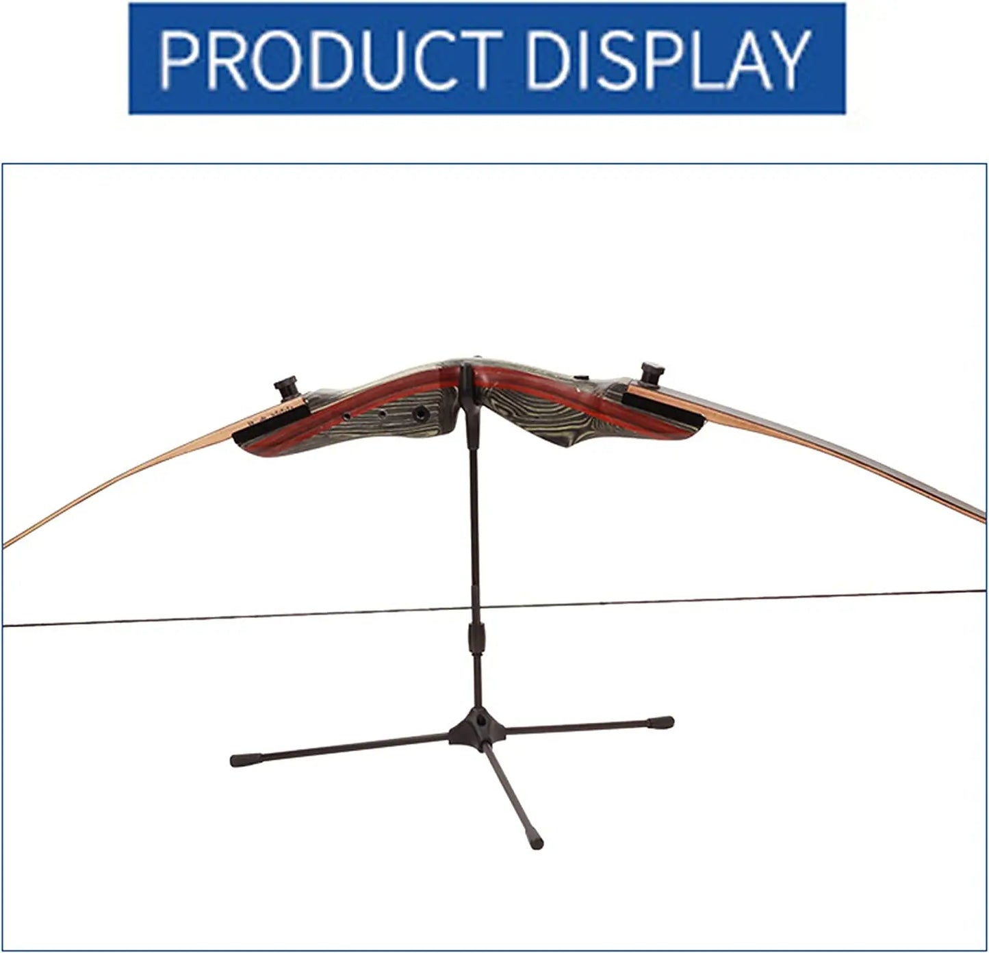 Bow Stand Foldable Archery Recurve Bow Stand Rack Holder