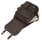 Newsbirds Men's Retro Leather Backpack – Luxury Travel & School Bag