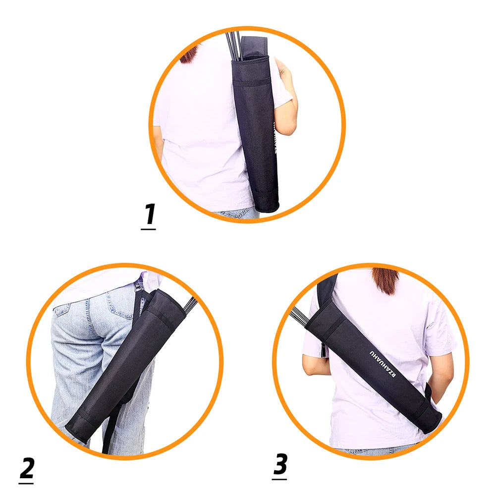 Adjustable Archery Back Arrow Quiver Holder