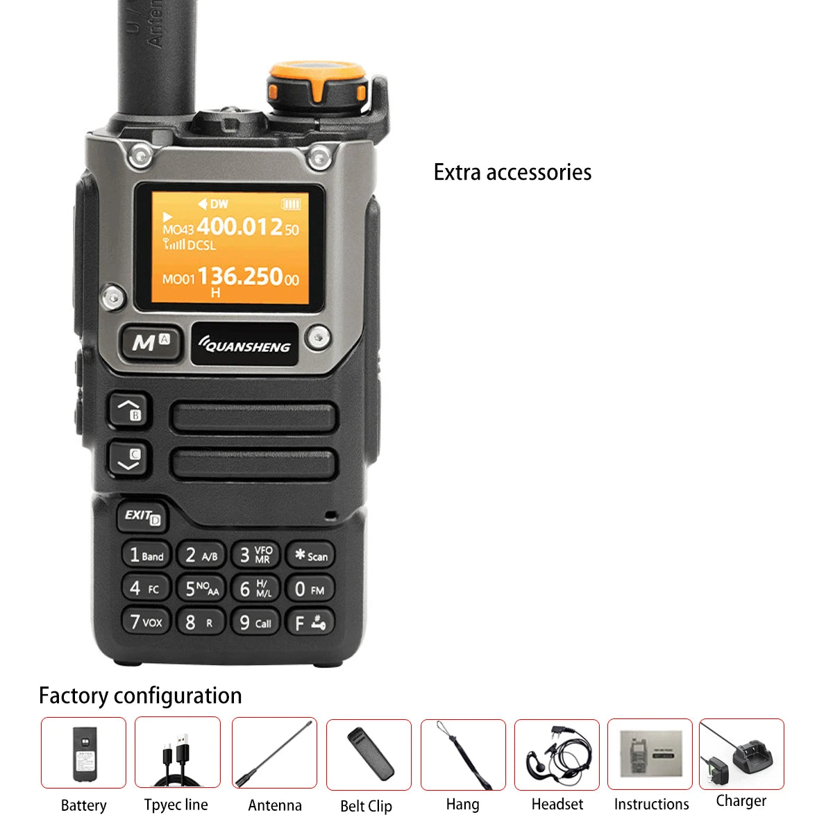 Quansheng UV-K6 Walkie Talkie