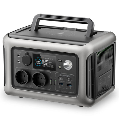 ALLPOWERS R600 Solar Generator with Solar Panel (Optional)