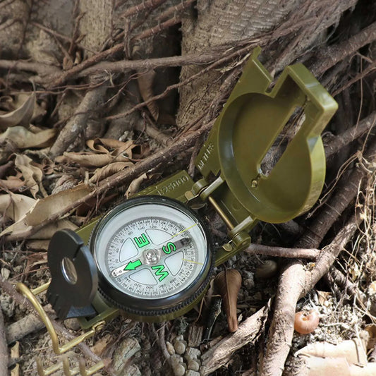 Portable Multifunction Lensatic Compass