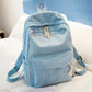 Personalized Embroidered Corduroy Kids' Backpack