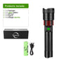 10000mAh High Power LED Flashlight