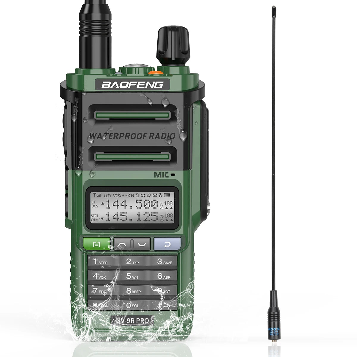 Baofeng UV-9R Pro Walkie Talkie
