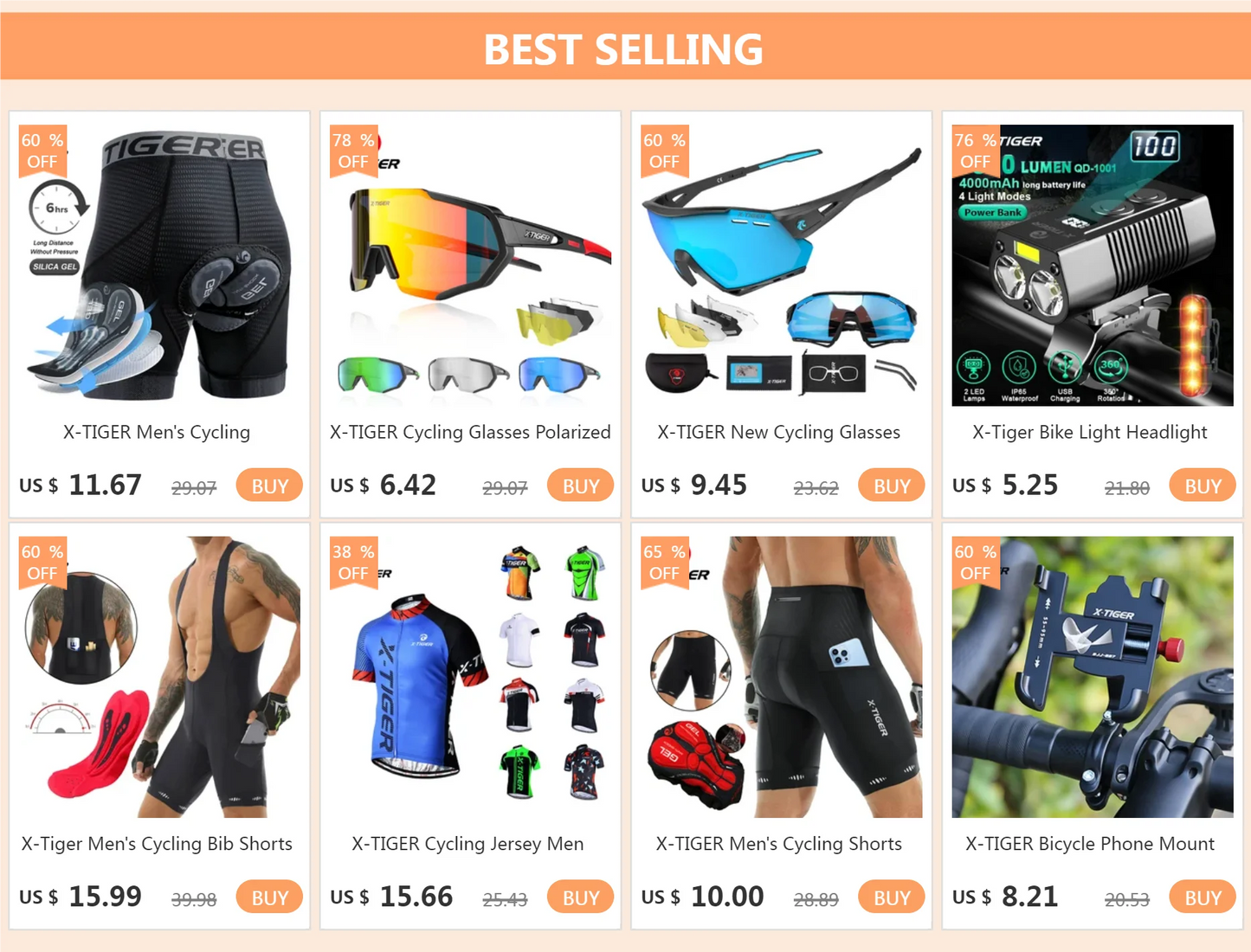 X-TIGER Bike Bag – Portable Handlebar & Frame Tube Bag with Large Capacity
