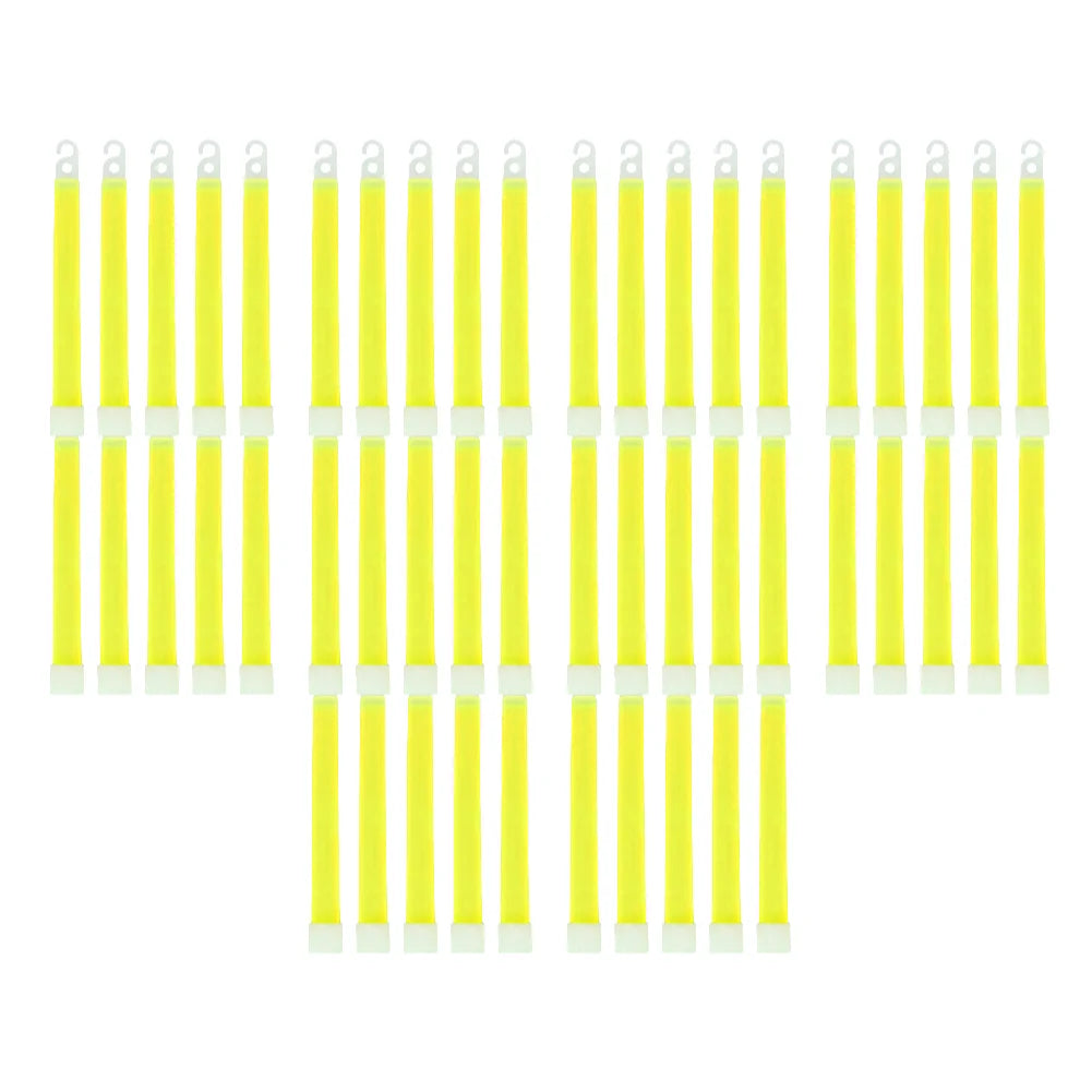 50-5pcs 6 Inch Survival Glow Light Sticks