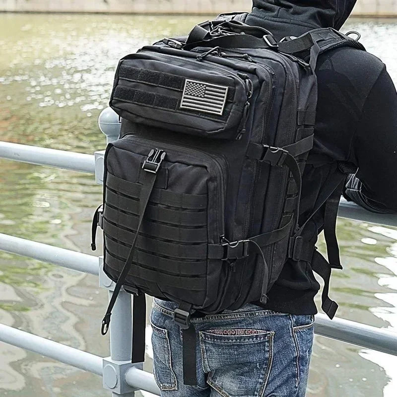 QT&QY 30L/50L Tactical Backpack – Outdoor Survival & Assault Pack